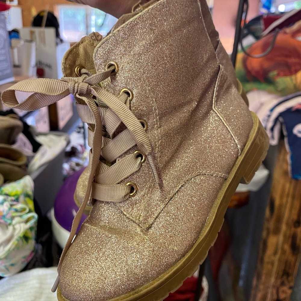 Glitter boots